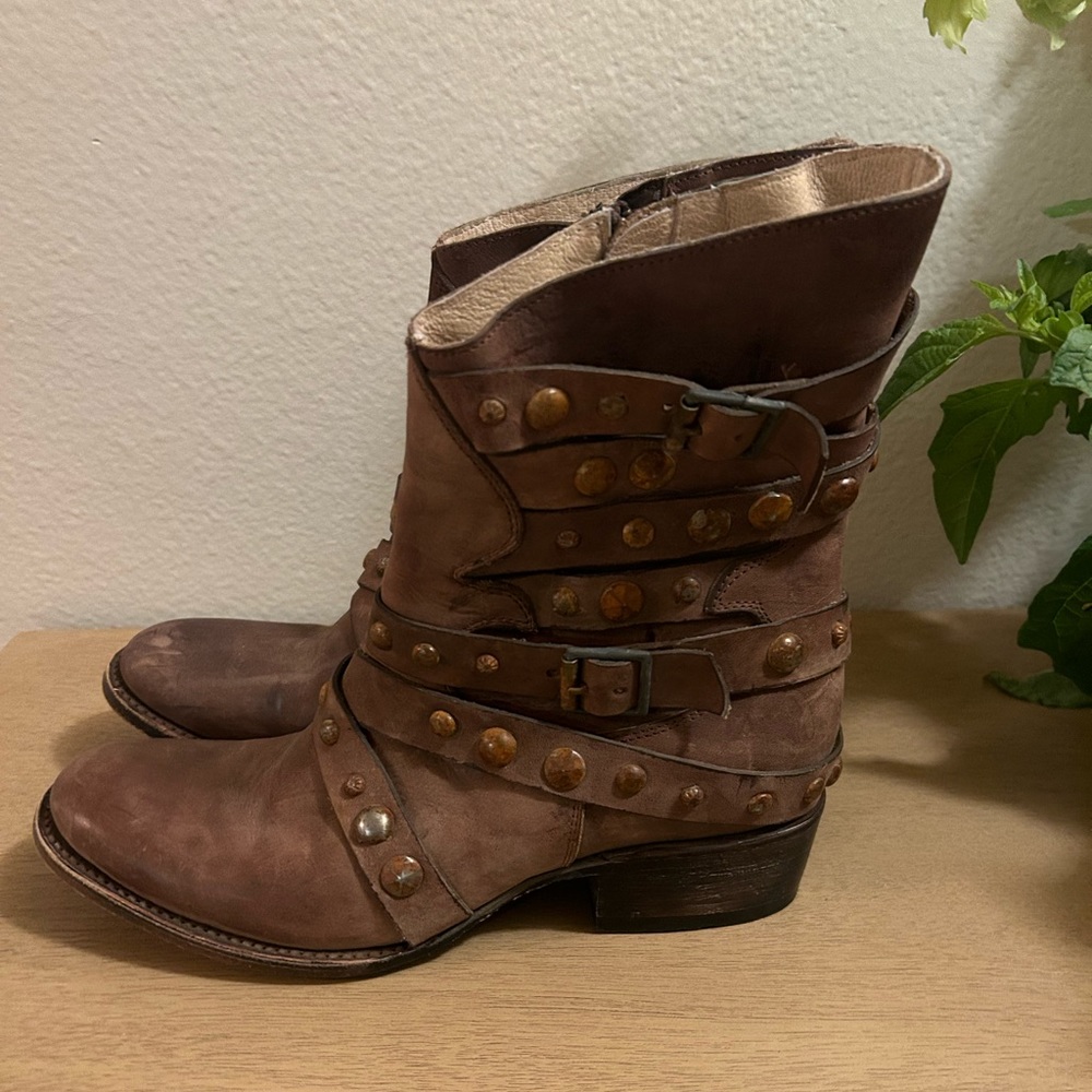 Steve Madden Freebird Haley Brown Boots